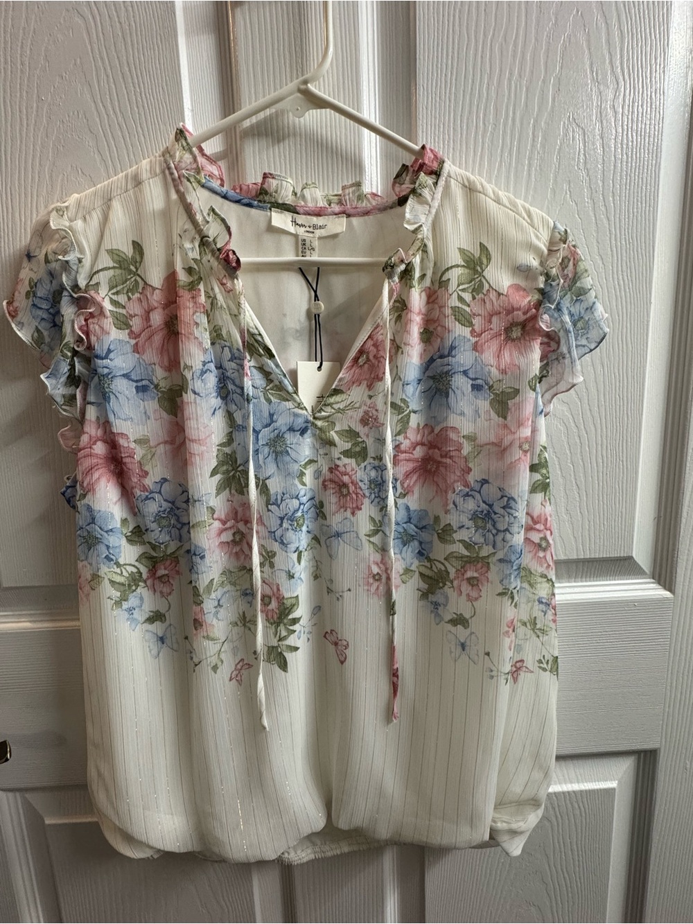 Haver & Blair London Floral Print Blouse
